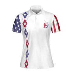 Too Old To Work Too Young To Die But Perfect For Golfing Short Sleeve Women Polo Shirt, Best Ladies Golf Shirt - Hyperfavor