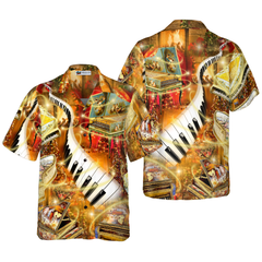 Piano Is My Passion Hawaiian Shirt - Hyperfavor