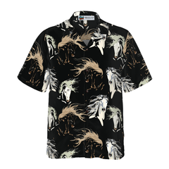 Galloping Horse Shirt For Men Hawaiian Shirt - Hyperfavor