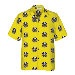 Electrician Proud Skull Hawaiian Shirt - Hyperfavor
