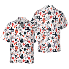 I Love Poker Shirt For Men Hawaiian Shirt - Hyperfavor