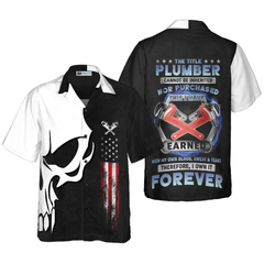 Plumber Proud Skull 4 Hawaiian Shirt - Hyperfavor