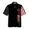 Billiards Eagle American Flag Hawaiian Shirt - Hyperfavor