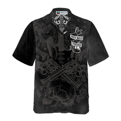 Bass Guitar & Rock Music Hawaiian Shirt - Hyperfavor