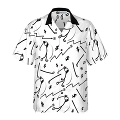 Golf Market Icons Hawaiian Shirt - Hyperfavor