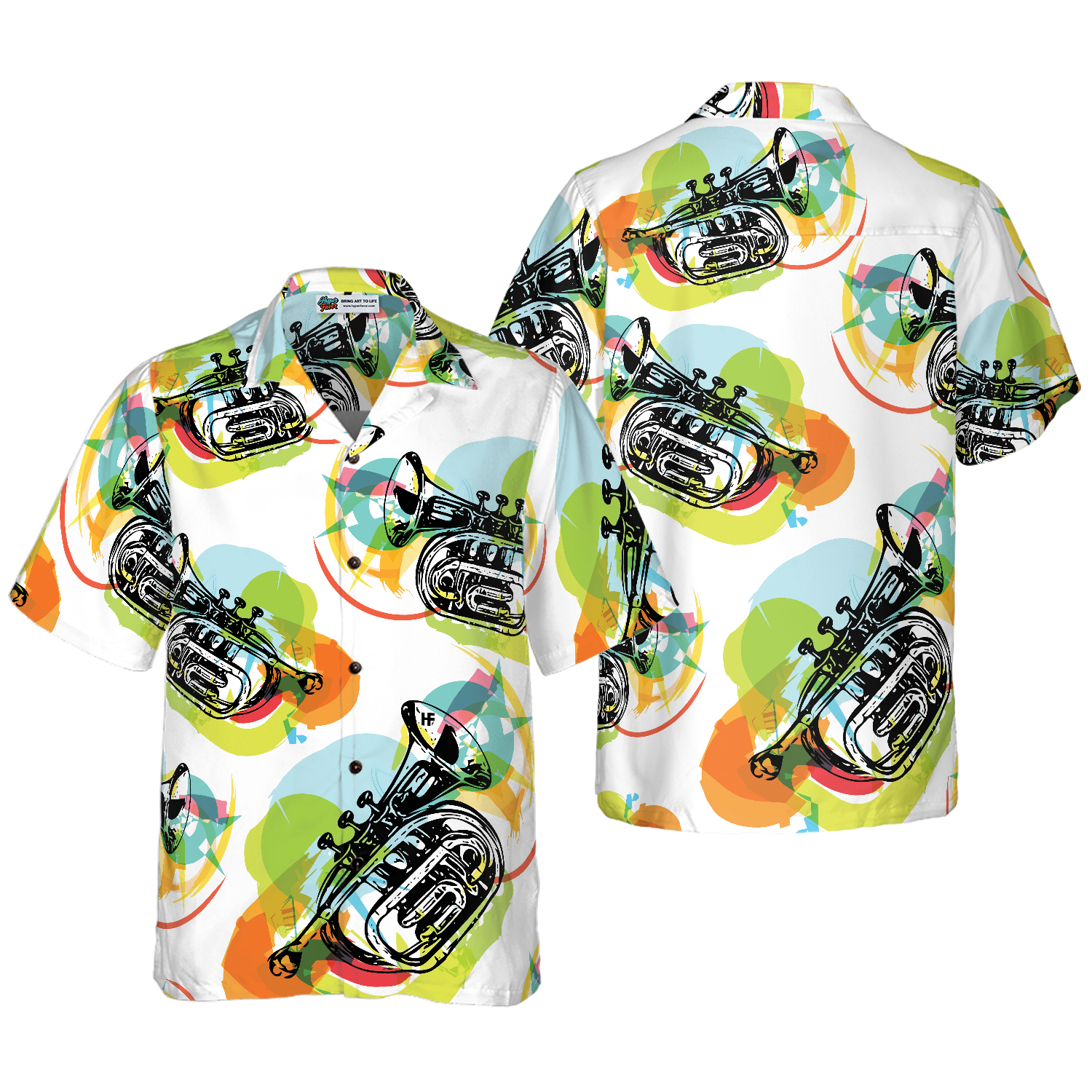 Saxophone Is My Life Hawaiian Shirt - Hyperfavor