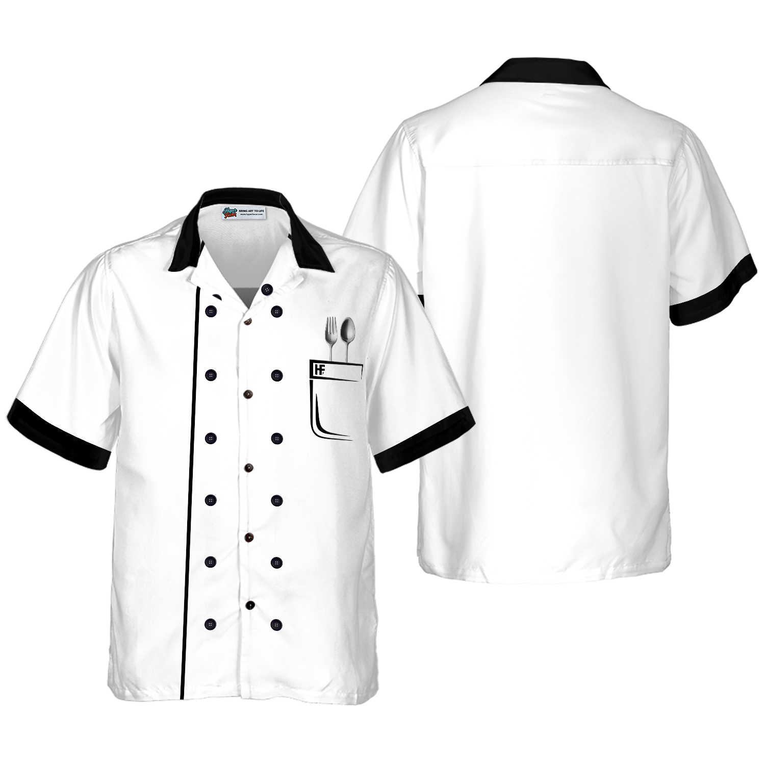 Chef Jacket Hawaiian Shirt - Hyperfavor
