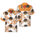 Personalized Peace Love Dachshund Custom Hawaiian Shirt - Hyperfavor