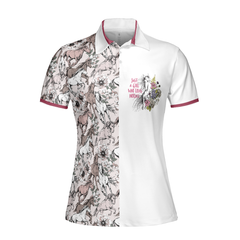 Just A Girl Who Loves Horses Short Sleeve Women Polo Shirt - Hyperfavor