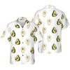Pug And Avocado Seamless Dogs Hawaiian Shirt - Hyperfavor