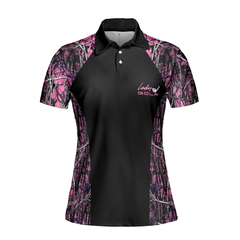 I'm Not Swearing I'm Using My Golf Words Camouflage Pattern Golf Short Sleeve Women Polo Shirt, Golf Shirt For Ladies - Hyperfavor