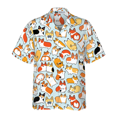 Corgi World Hawaiian Shirt - Hyperfavor