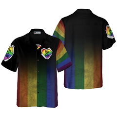 Love Is Love Amazing LGBT Hawaiian Shirt - Hyperfavor