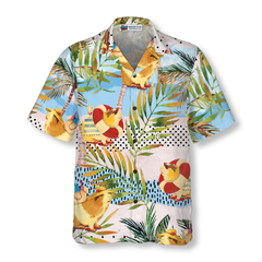 Guinea Pig On The Beach Hawaiian Shirt - Hyperfavor