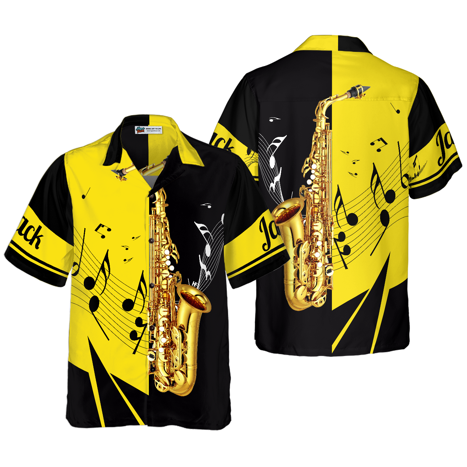 Saxophone Is My Life V1 Custom Hawaiian Shirt - Hyperfavor