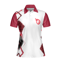 Par Then Bar Golf Short Sleeve Women Polo Shirt - Hyperfavor