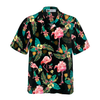 Flamingo Tropical Pattern V2 Hawaiian Shirt - Hyperfavor