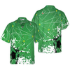 Soccer Green Background Hawaiian Shirt - Hyperfavor