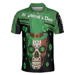 St Patrick Day The Irishman Polo Shirt, St Patrick's Day Polo Shirt, St Patrick Shirt For Men - Hyperfavor