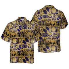 Music DJ Vintage Hawaiian Shirt - Hyperfavor