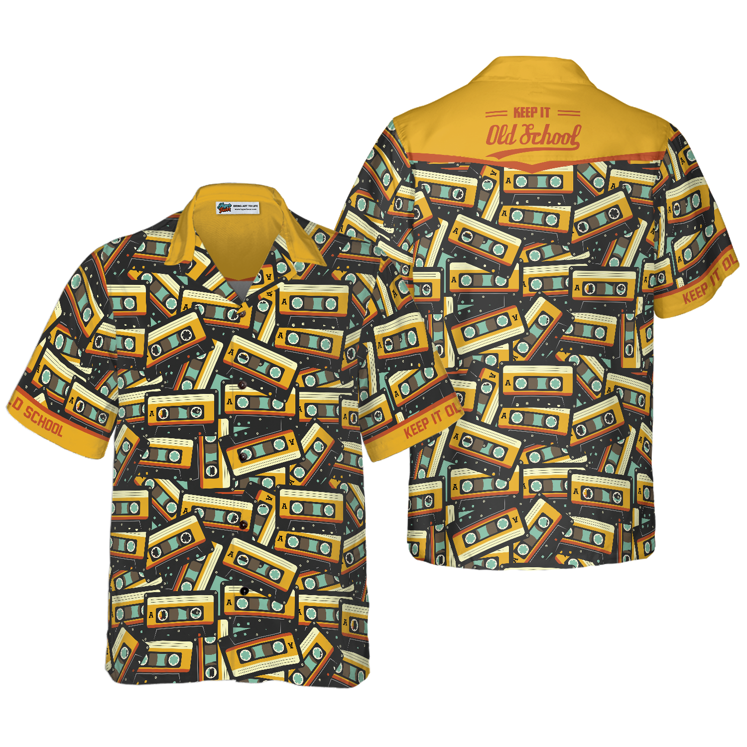 Keep It Old School Hawaiian Shirt - Hyperfavor