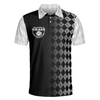 Golf Weapons Of Grass Destruction Short Sleeve Polo Shirt, Black And White Golf Shirt For Men - Hyperfavor