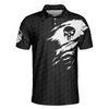 I'm A Golf Pro Golf Polo Shirt, Black And White Skull Golf Shirt For Men, Basic Golf Sayings Shirt - Hyperfavor