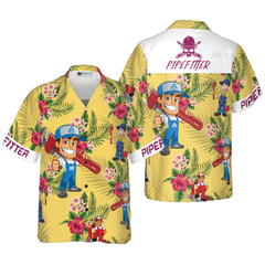 PIPEFITTER Hawaiian Shirt - Hyperfavor