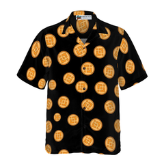 Binance Coin Logo Pattern Art Hawaiian Shirt - Hyperfavor