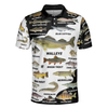 3D Freshwater Fish Types All Over Print Polo Shirt, Polo Golf Shirt For Men, Best Golf Shirt - Hyperfavor