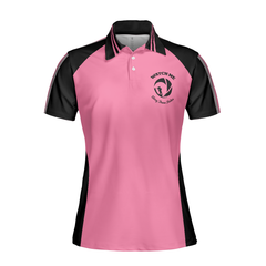 Watch Me Slay These Holes Short Sleeve Women Polo Shirt - Hyperfavor