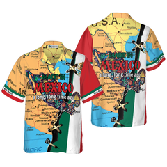Made In Mexico A Long Long Time Custom Hawaiian Shirt - Hyperfavor