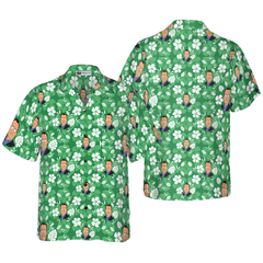 Sam Flowers Pattern Hawaiian Shirt - Hyperfavor