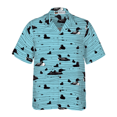 Duck Pattern Hawaiian Shirt - Hyperfavor