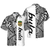 Customized Black and White Modern Pattern Bula Hawaiian Shirt - Hyperfavor