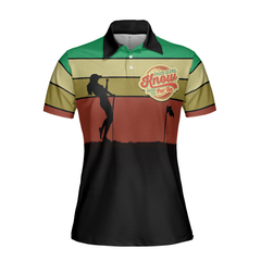 This Girl Knows How To Par Tee Golf Short Sleeve Women Polo Shirt, Colorful Golf Shirt For Ladies, Unique Female Golf Gift - Hyperfavor