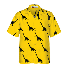 Brachiosaurus Dinosaur Hawaiian Shirt - Hyperfavor