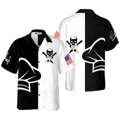 Skull Chef 3 Hawaiian Shirt - Hyperfavor