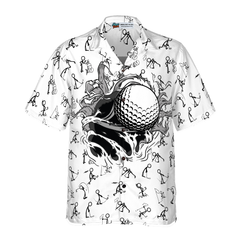 Golf Hole Breakthrough Hawaiian Shirt - Hyperfavor