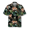 Dark Jungle Exotic Tiger Shirt For Men Hawaiian Shirt - Hyperfavor