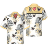 Personalized Peace Love Dog Custom Hawaiian Shirt - Hyperfavor