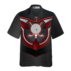 Golf Tech Style Hawaiian Shirt - Hyperfavor