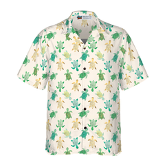 Green Sea Turtle Hawaiian Shirt - Hyperfavor