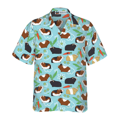 Guinea Pig Seamless Pattern V1 Hawaiian Shirt - Hyperfavor