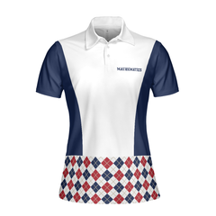 Math Teacher Workout And Repeat Short Sleeve Women Polo Shirt, Cool Teacher Shirt For Girls - Hyperfavor