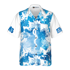 EMS Here To Save Your Ass Not Kiss It Paramedic Hawaiian Shirt - Hyperfavor