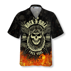 Guitar Born To Be Wild Hawaiian Shirt - Hyperfavor