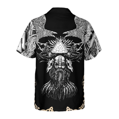 Viking Odin Hawaiian Shirt - Hyperfavor