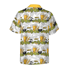 Beard Beer Hawaiian Shirt - Hyperfavor