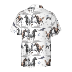 Racing Horses Hawaiian Shirt - Hyperfavor